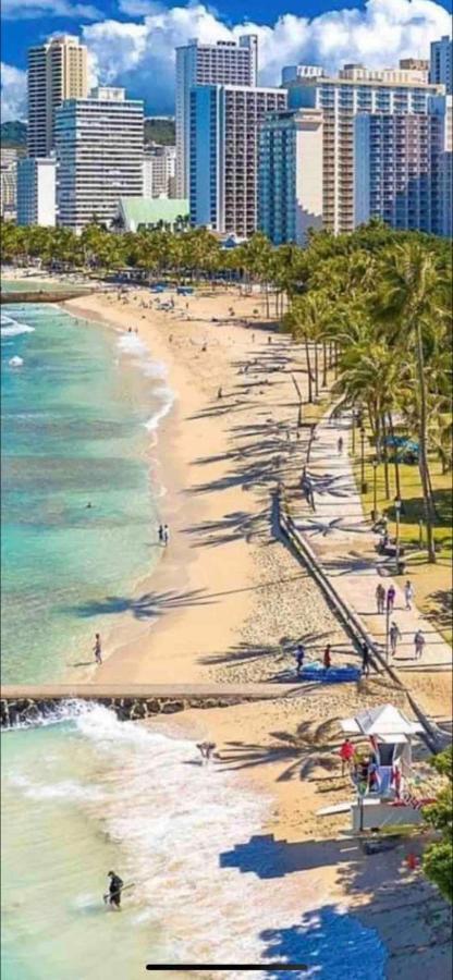 Waikiki Condo 2 Bedrooms 2 Bathrooms With 1 Free Parking Space Honolulu Exterior foto